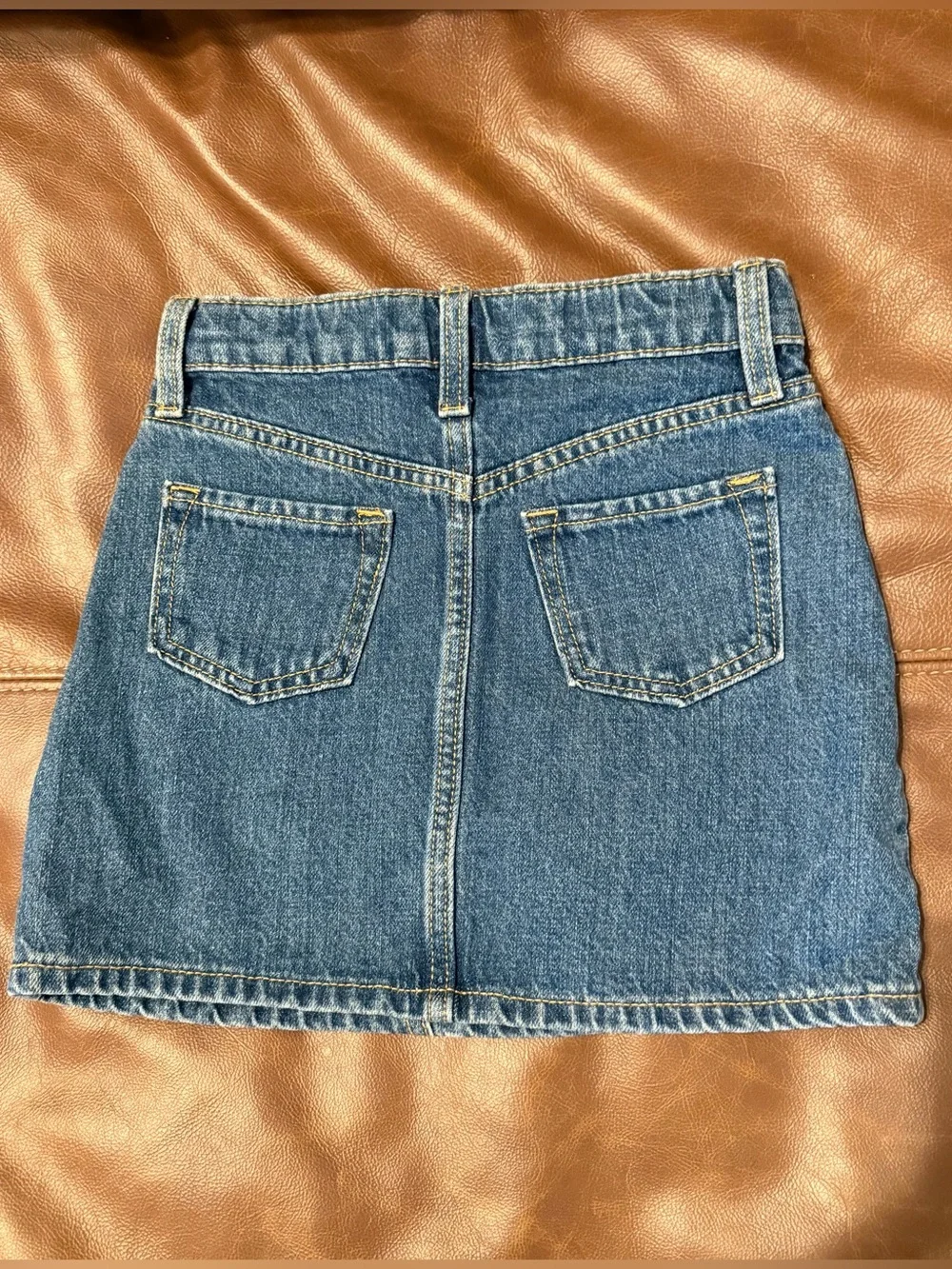 Old Navy Girls Blue Denim Mini Skirt